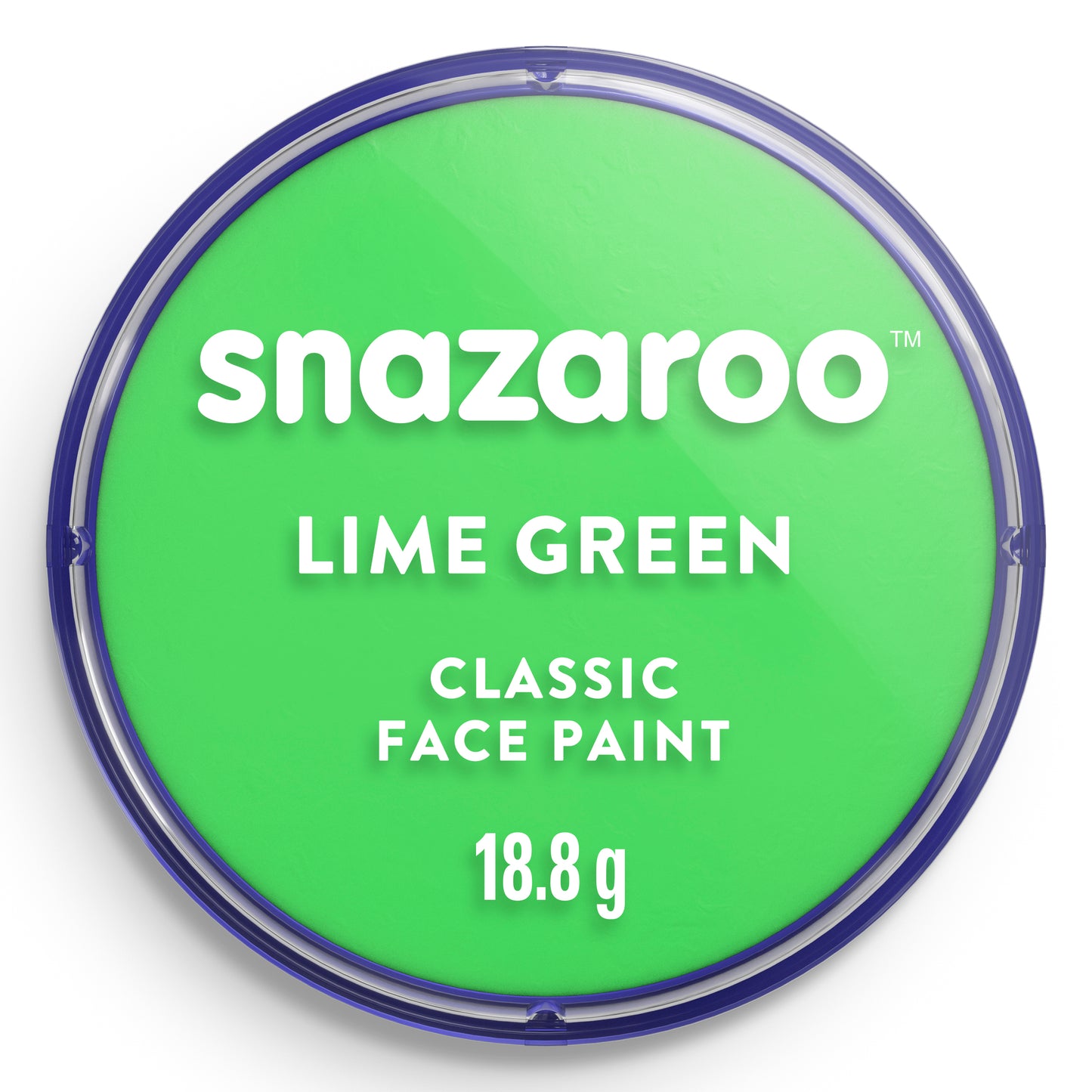 Farba do ciała i twarzy Snazaroo - Limonkowy zielony 18 ml