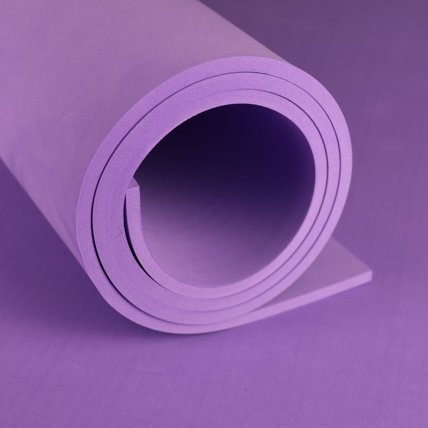EVA foam 65 kg/m3, 5 mm purple - 50x50 cm