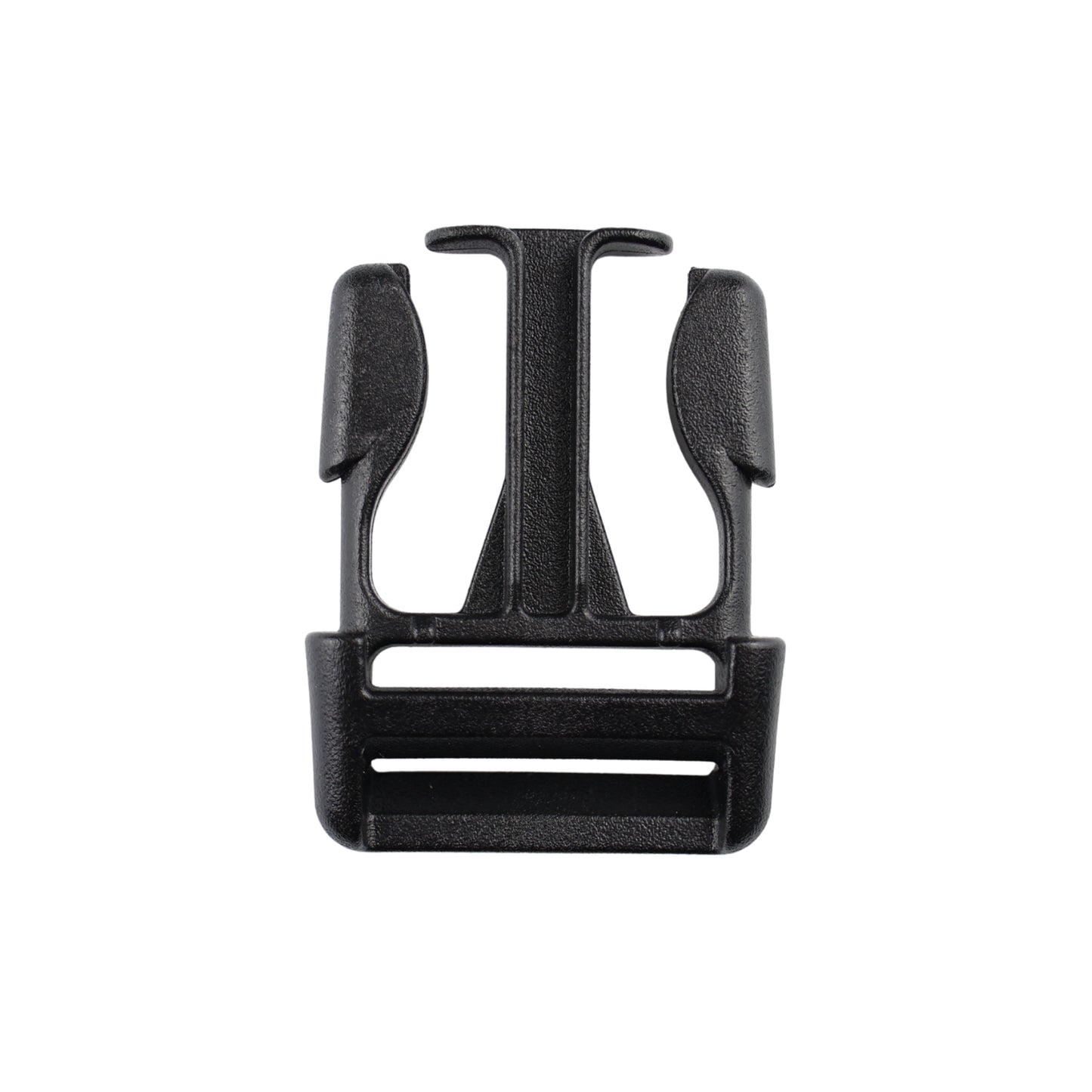 Plastic buckle - 25 mm black 1 pc.
