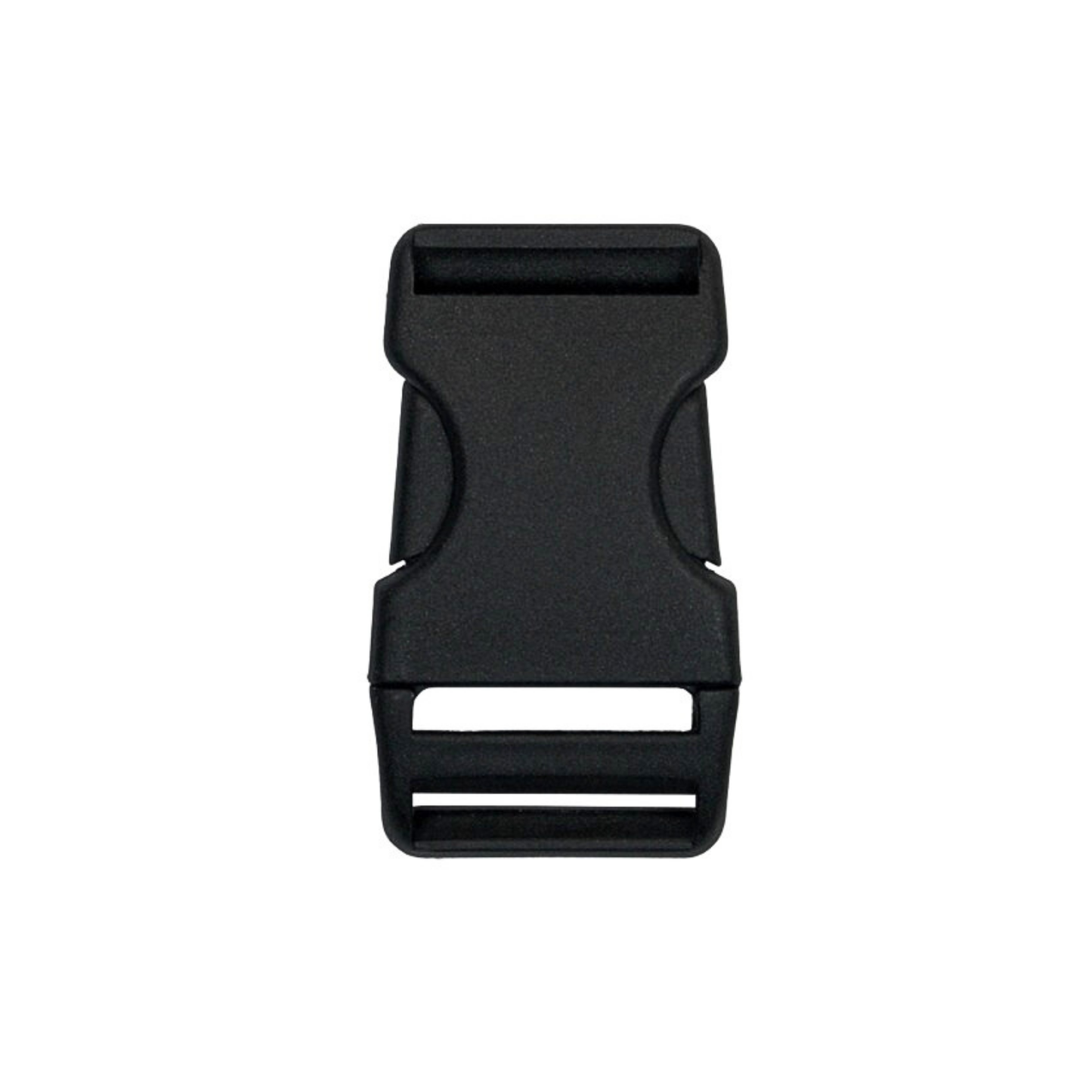 Klamra plastikowa - 25x60 mm czarna 1 szt.