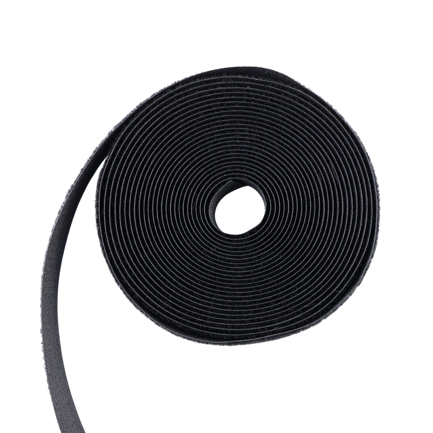 Hook and loop tape - loop 100 mm/1 m black