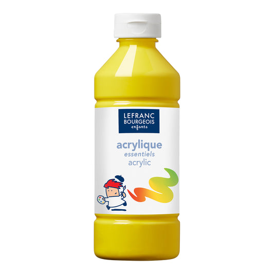Farba akrylowa Lefranc Bourgeois - Żółty 500 ml