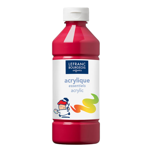 Farba akrylowa Lefranc Bourgeois - Różowy 500 ml