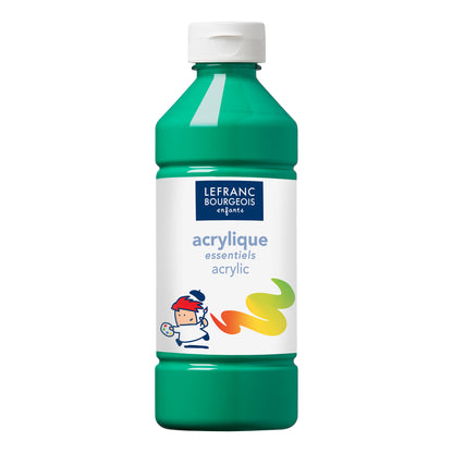 Farba akrylowa Lefranc Bourgeois - Jasny zielony 500 ml