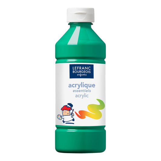 Farba akrylowa Lefranc Bourgeois - Jasny zielony 500 ml