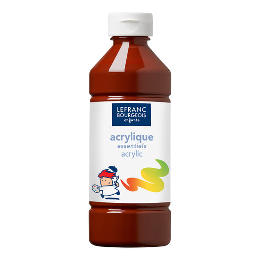 Farba akrylowa Lefranc Bourgeois - Brązowy 500 ml