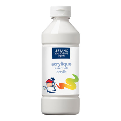 Farba akrylowa Lefranc Bourgeois - Biały 500 ml