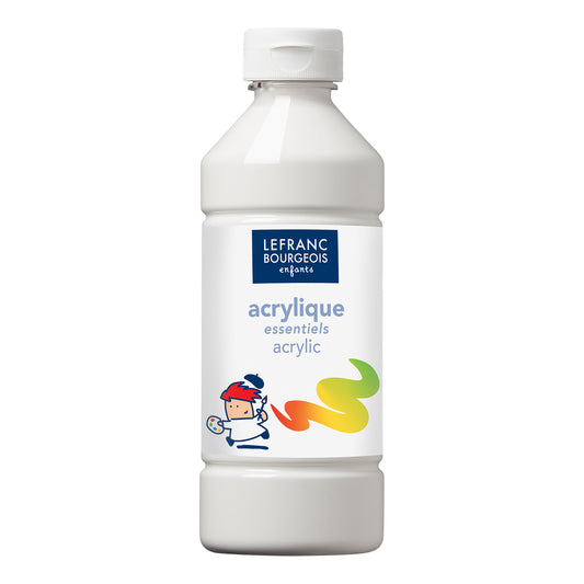 Farba akrylowa Lefranc Bourgeois - Biały 500 ml