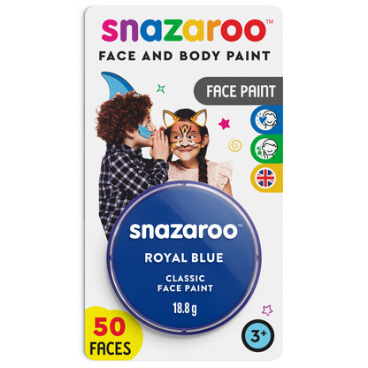 Farba do ciała i twarzy Snazaroo - Royal blue 18 ml