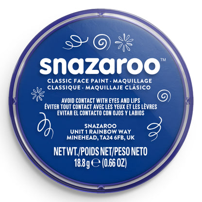 Farba do ciała i twarzy Snazaroo - Royal blue 18 ml