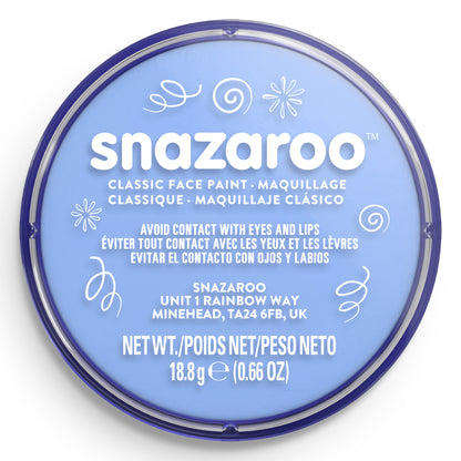 Farba do ciała i twarzy Snazaroo - Blady niebieski 18 ml