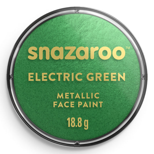 Farba do ciała i twarzy Snazaroo Metaliczna - Zielony 18 ml