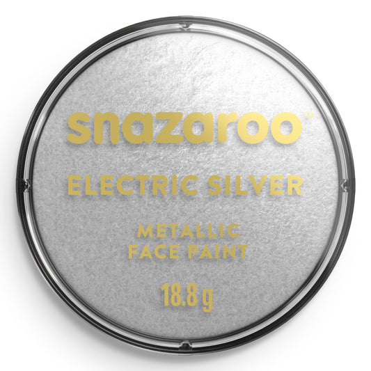 Farba do ciała i twarzy Snazaroo Metaliczna - Srebrny 18 ml