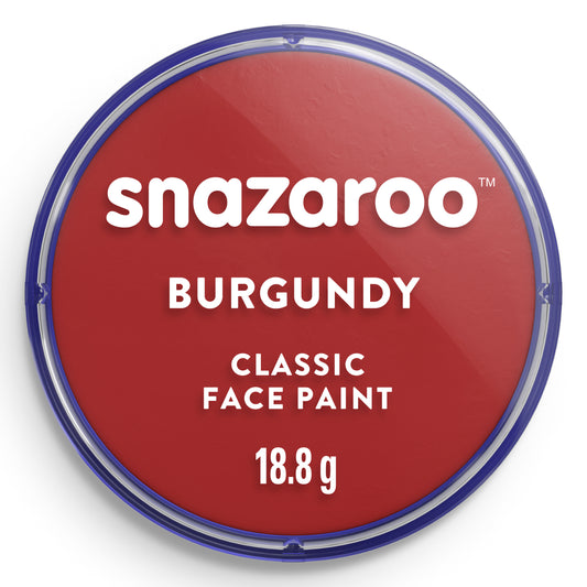 Farba do ciała i twarzy Snazaroo - Bordowy 18 ml