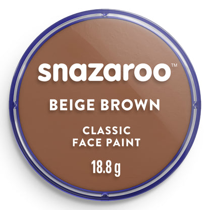 Farba do ciała i twarzy Snazaroo - Beżowobrązowy 18 ml