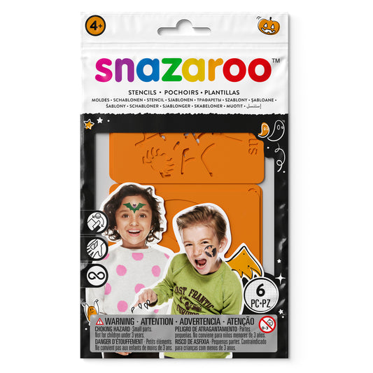 Szablony do malowania twarzy Snazaroo - Halloween 6 szt.