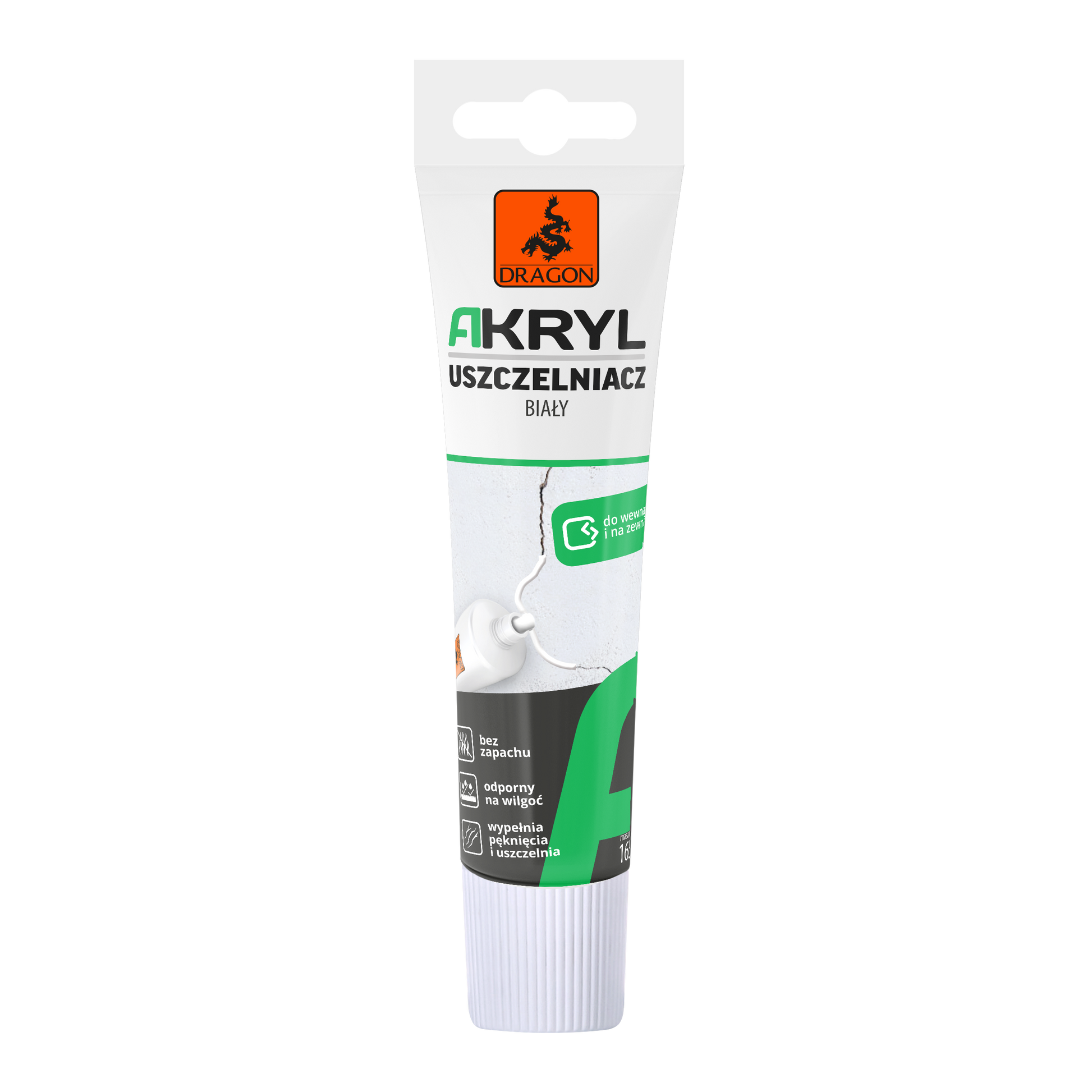 Dragon acrylic sealant - 165 g white