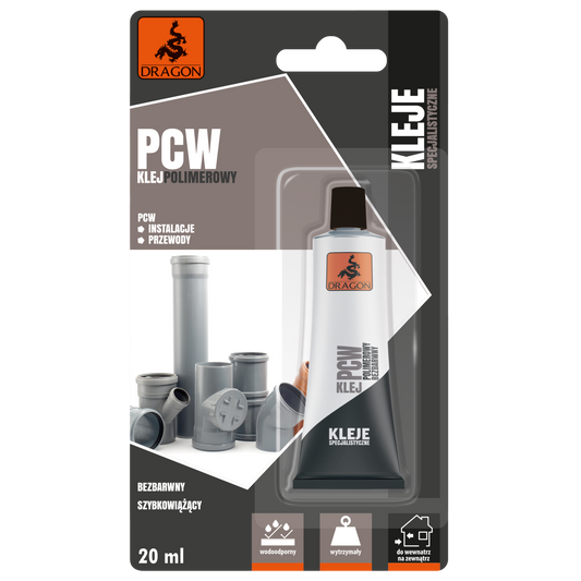 Klej do PCW (PCV) Dragon - 20 ml