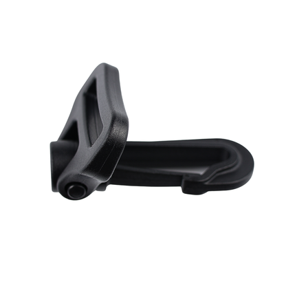 Karabińczyk plastikowy - 25 mm obrotowy czarny 1 szt.