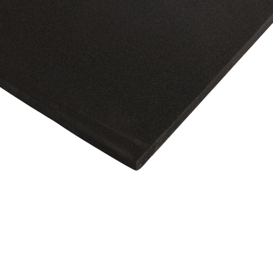 Pianka EVA 65 kg/m3 (CF65) 10 mm czarna - 100x50 cm