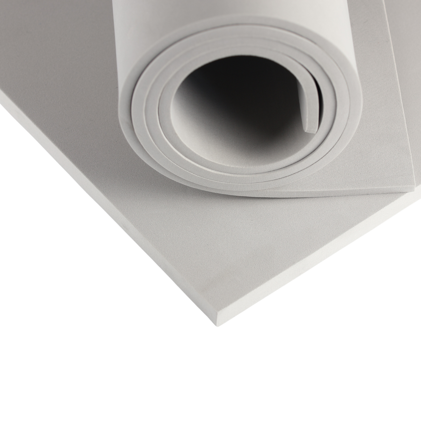 EVA foam 100 kg/m3, high density, 2 mm grey - 100x50 cm