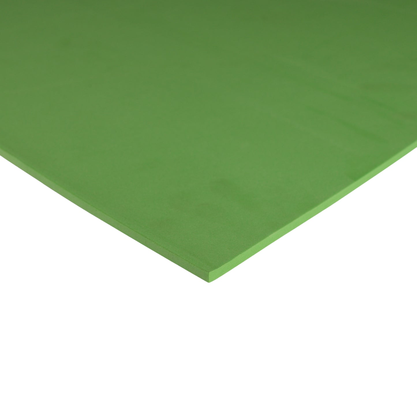 EVA foam 65 kg/m3, 2 mm green - 100x50 cm