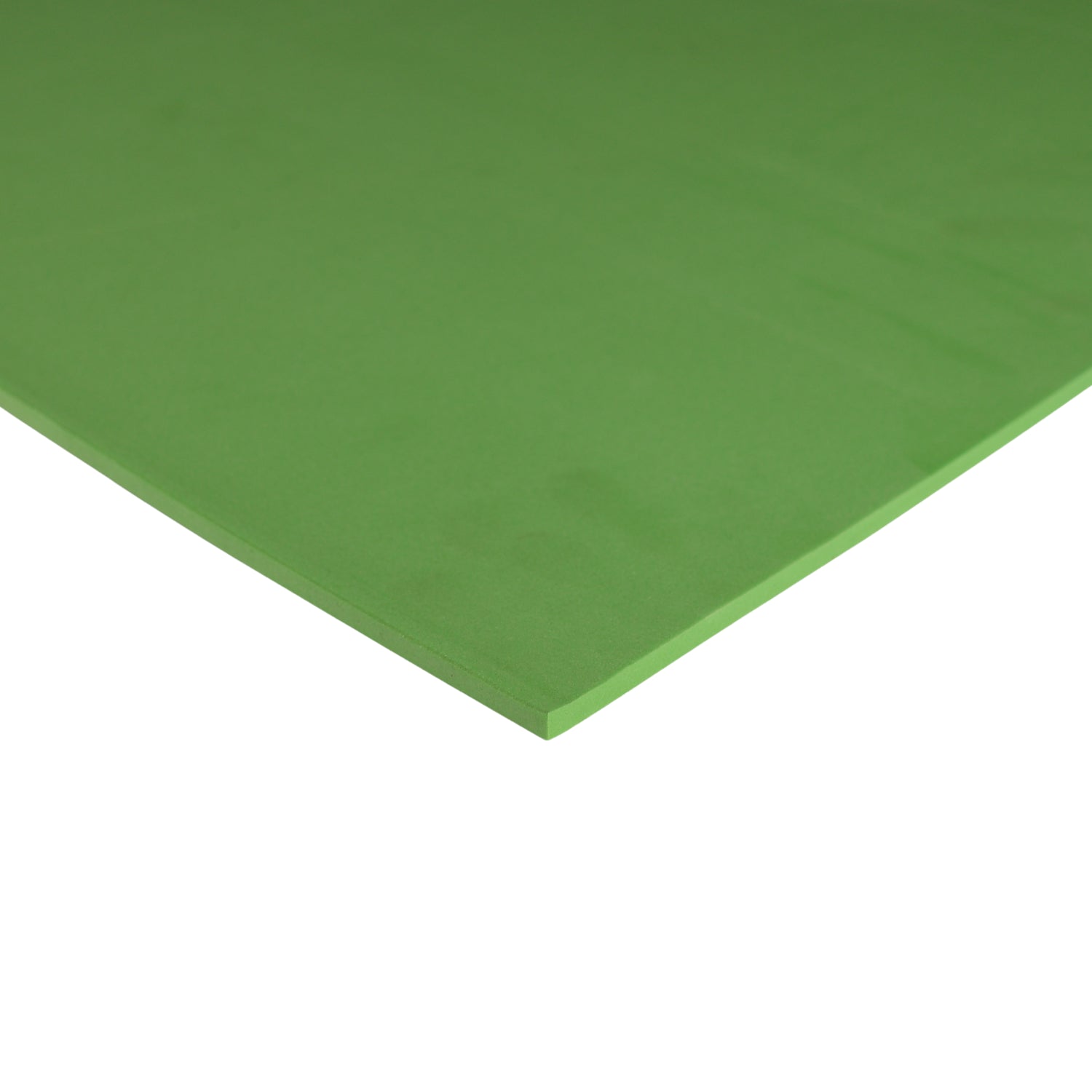 EVA foam 65 kg/m3, 2 mm green - 100x50 cm