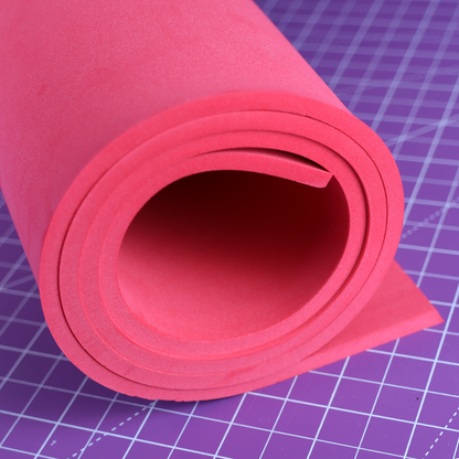 Pianka EVA 65 kg/m3 (CF65) 2 mm czerwona - 100x50 cm