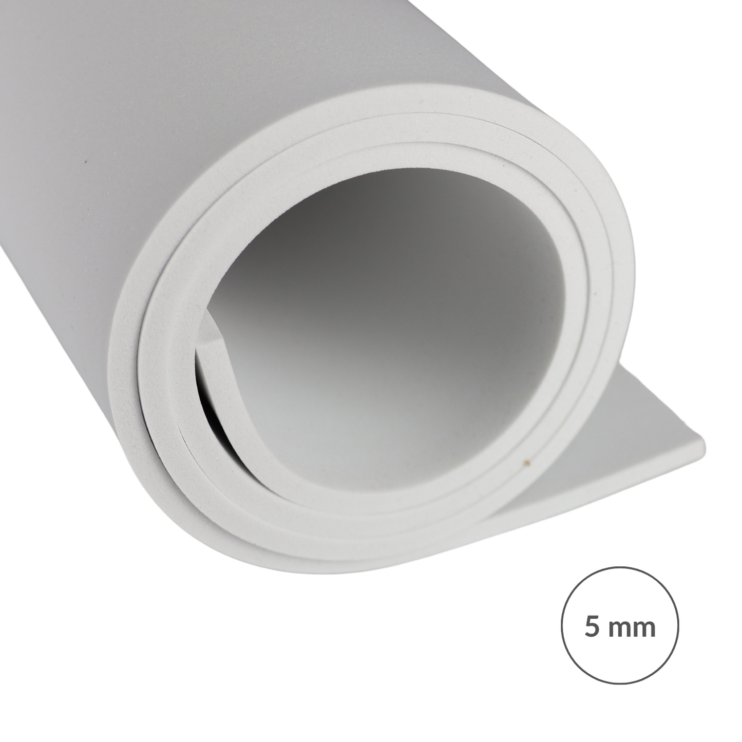 Pianka EVA 65 kg/m3 (CF65) 5 mm biała - 100x50 cm