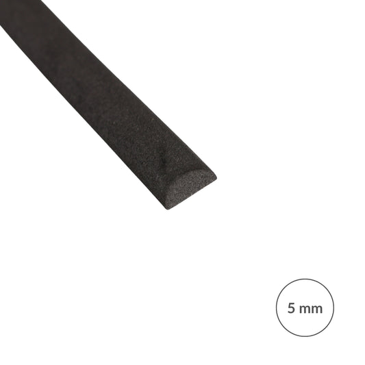 Półwałek z pianki EVA - 5 mm x 1 m