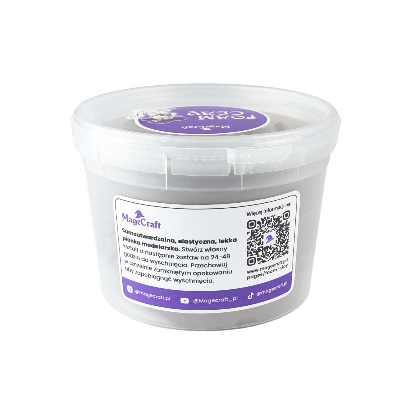 Foam Clay MageCraft - 300 g Grey