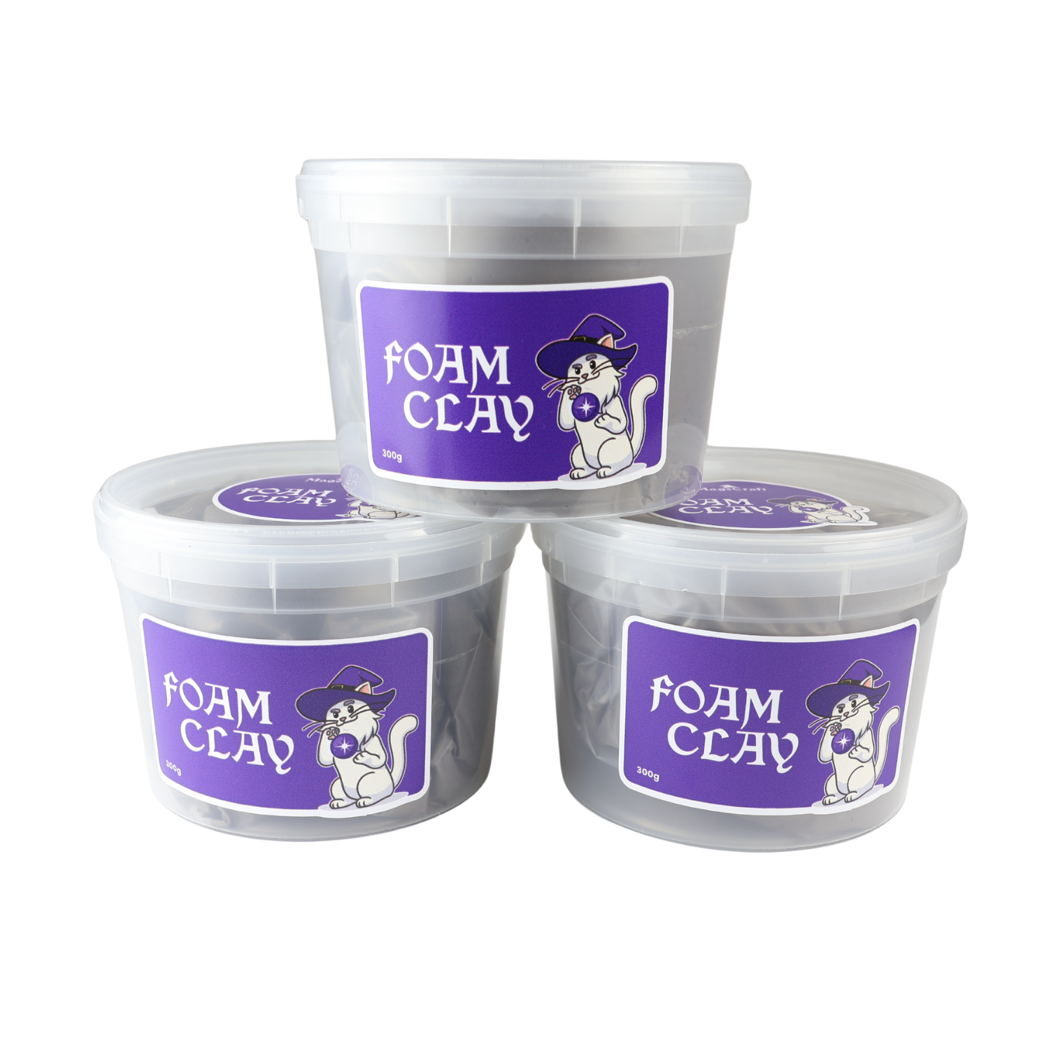Foam Clay MageCraft - 300 g Grey