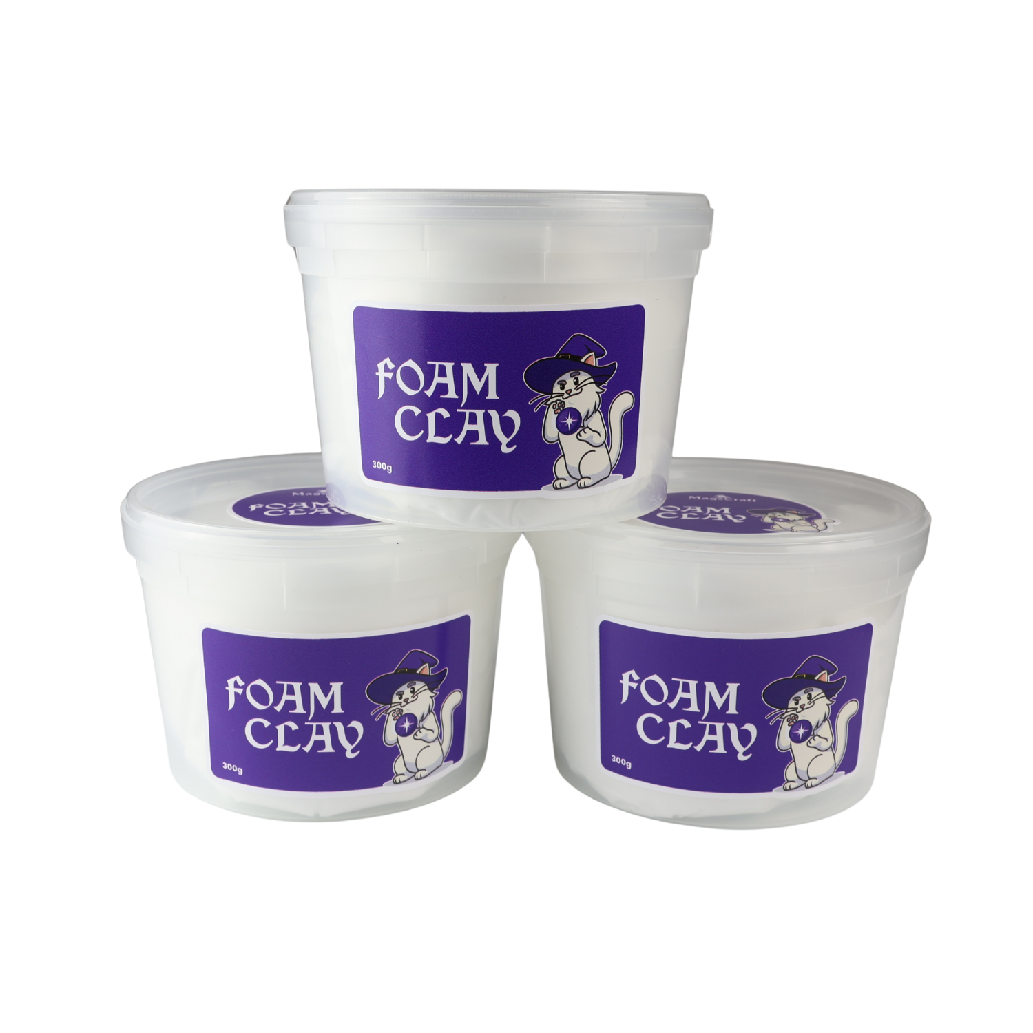 MageCraft Foam Clay - 300 g White
