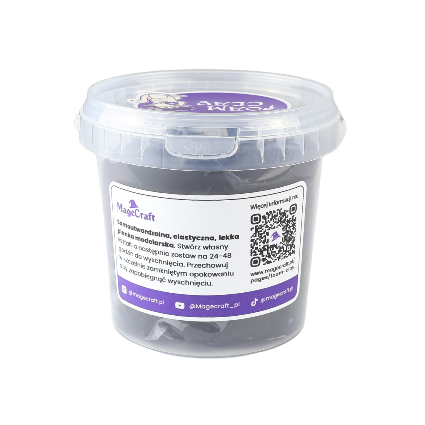 Foam Clay MageCraft - 150 g Black
