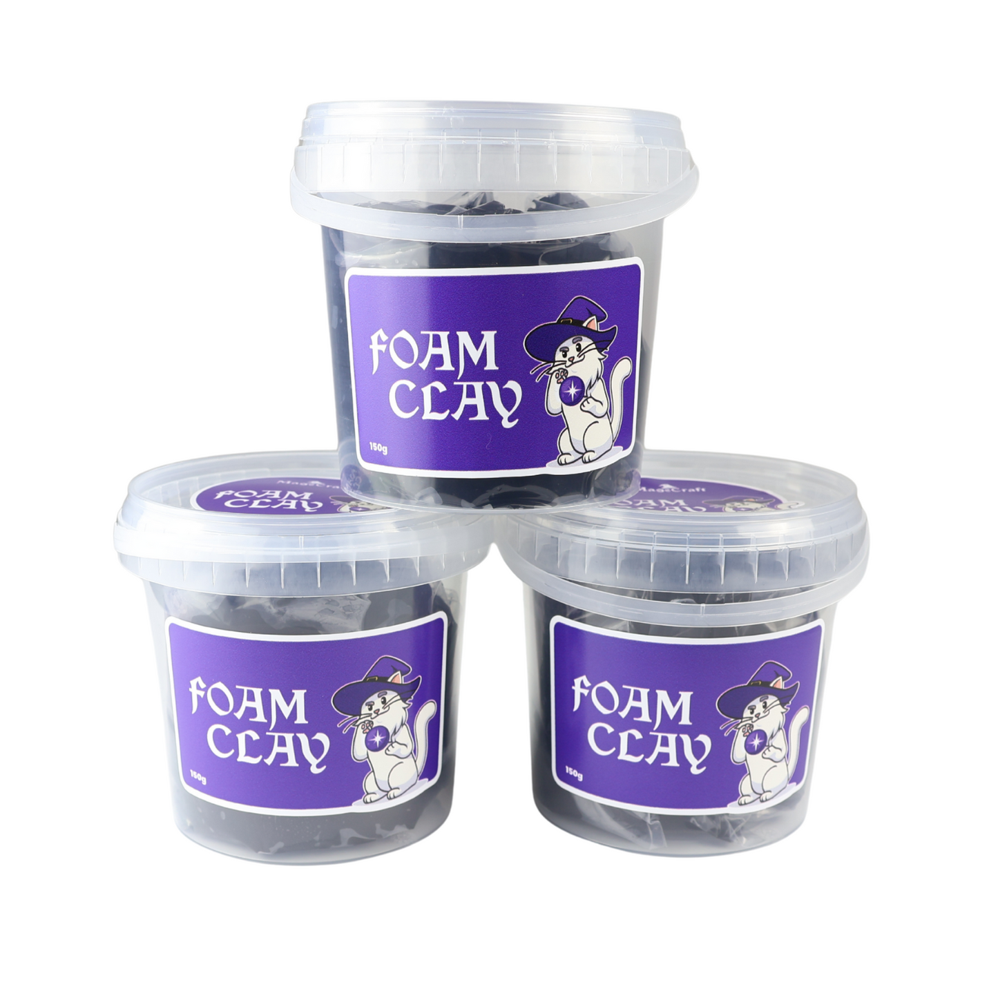 Foam Clay MageCraft - 150 g Czarny