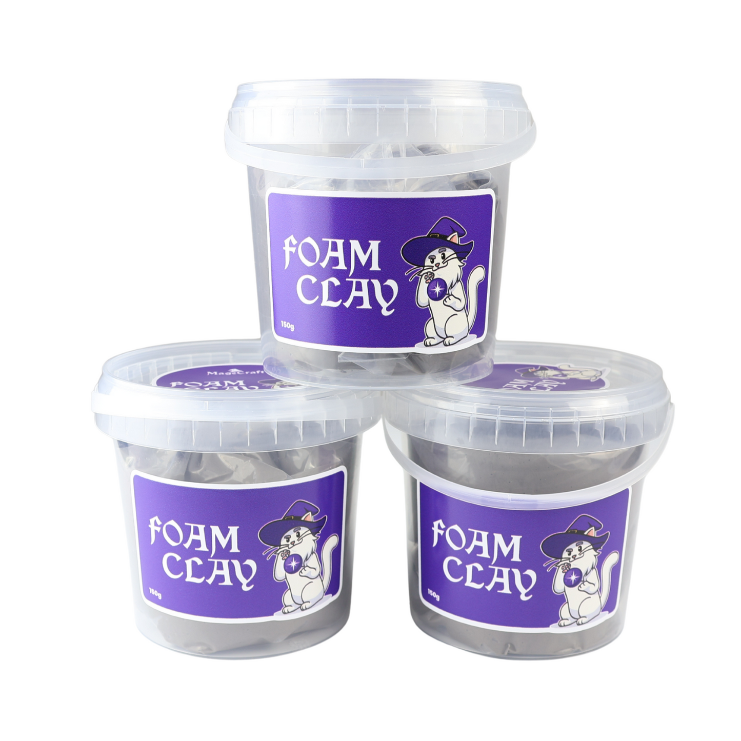 Foam Clay MageCraft - 150 g Szary