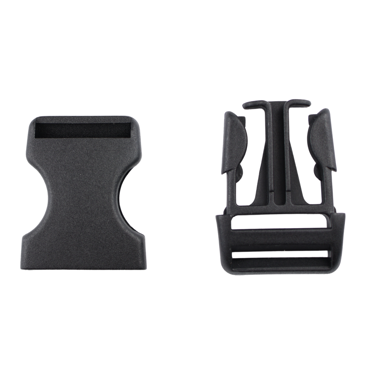 Klamra plastikowa - 20x46 mm czarna 1 szt.