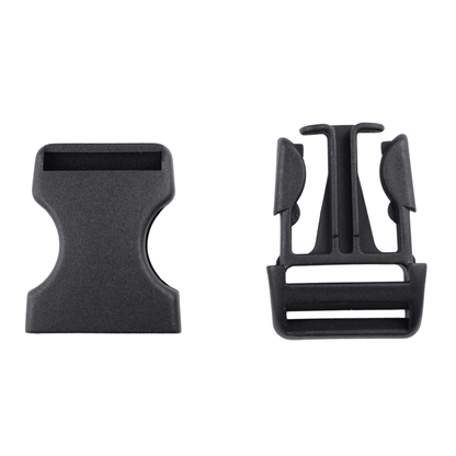 Klamra plastikowa - 20x46 mm czarna 1 szt.