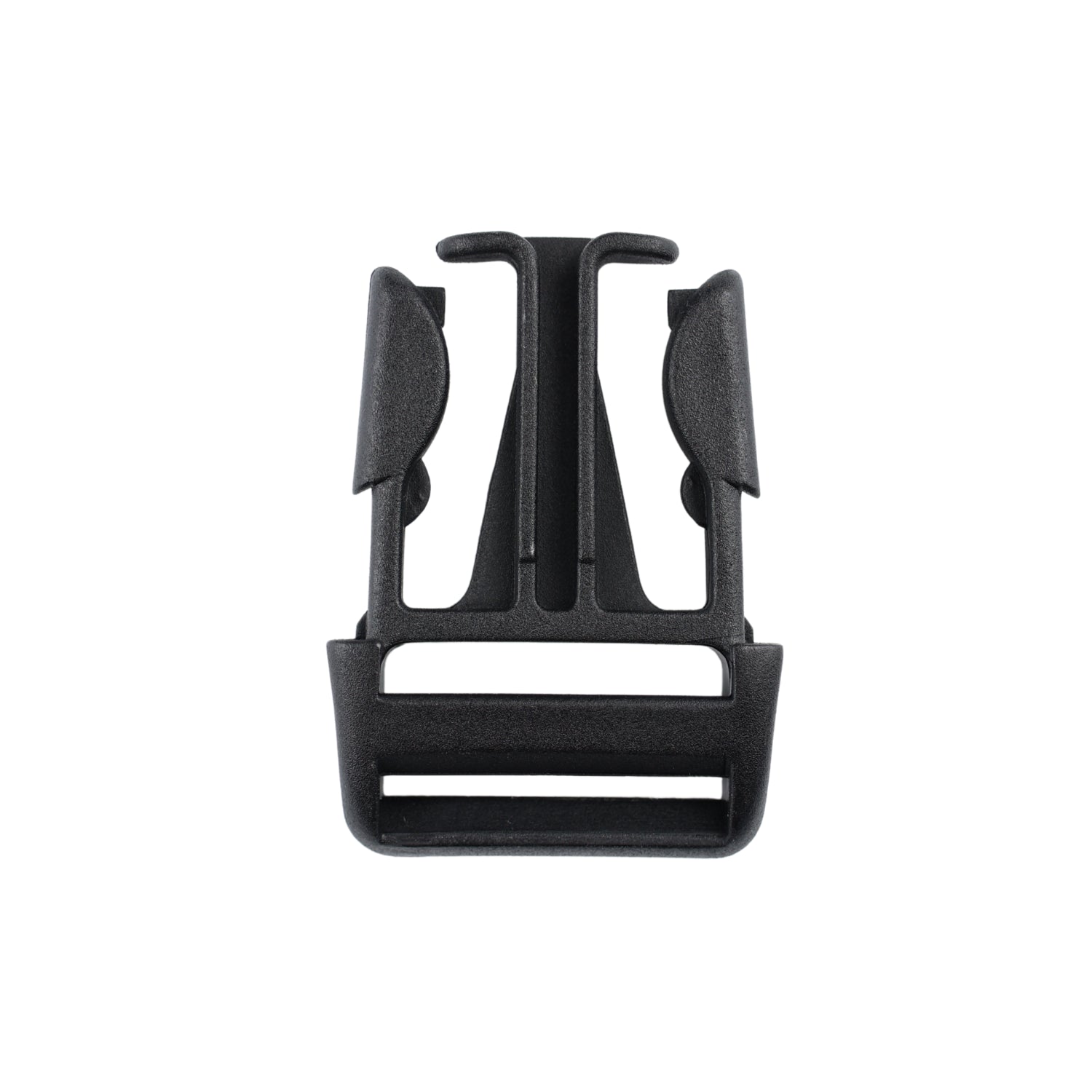 Plastic buckle - 20x46 mm black 1 pc.