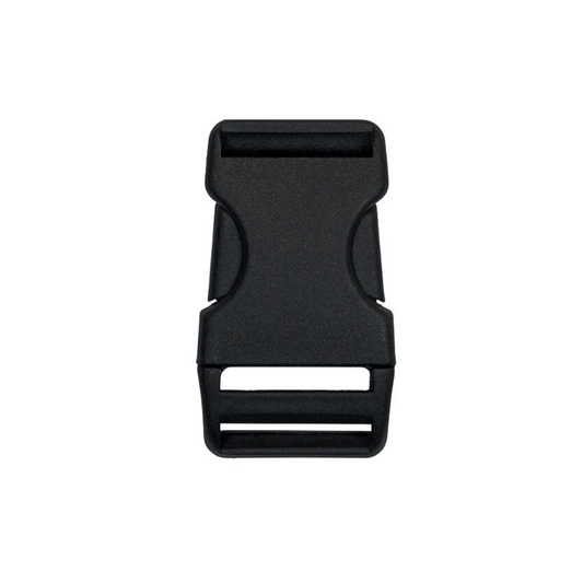 Klamra plastikowa - 25x60 mm czarna 1 szt.