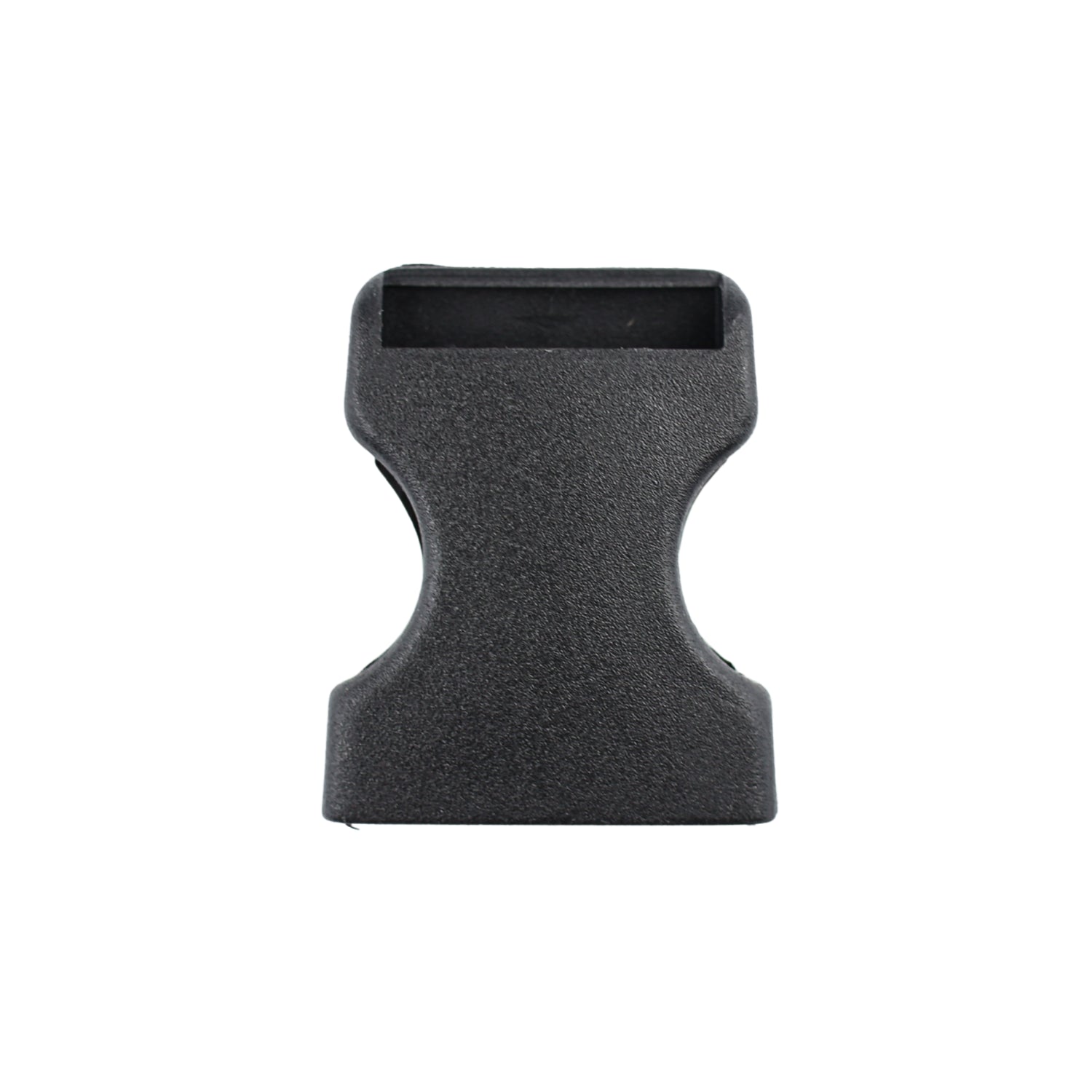 Plastic side release buckle - 25x60 mm black 1 pc.