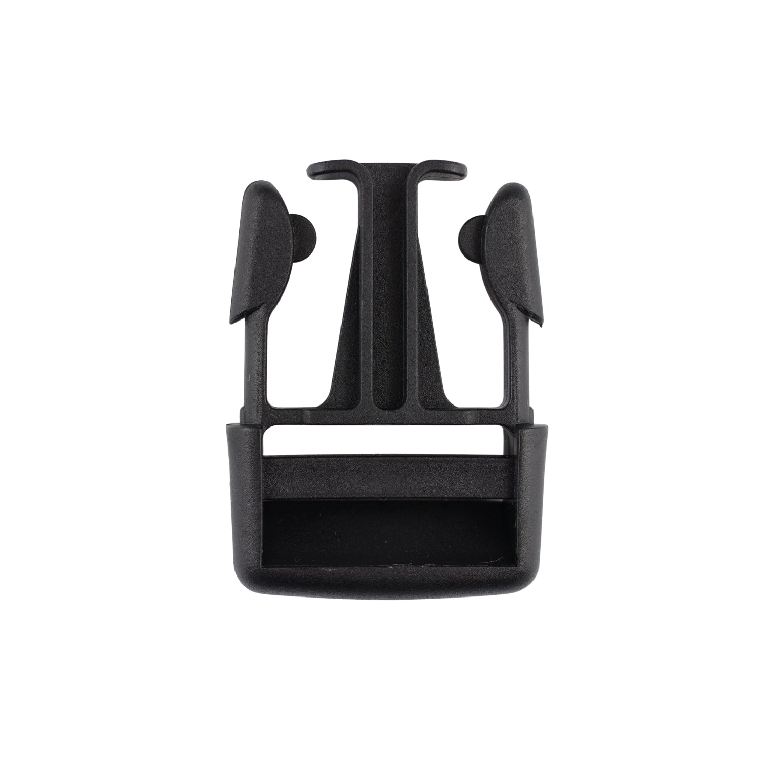 Plastic buckle - 30x67 mm black 1 pc.