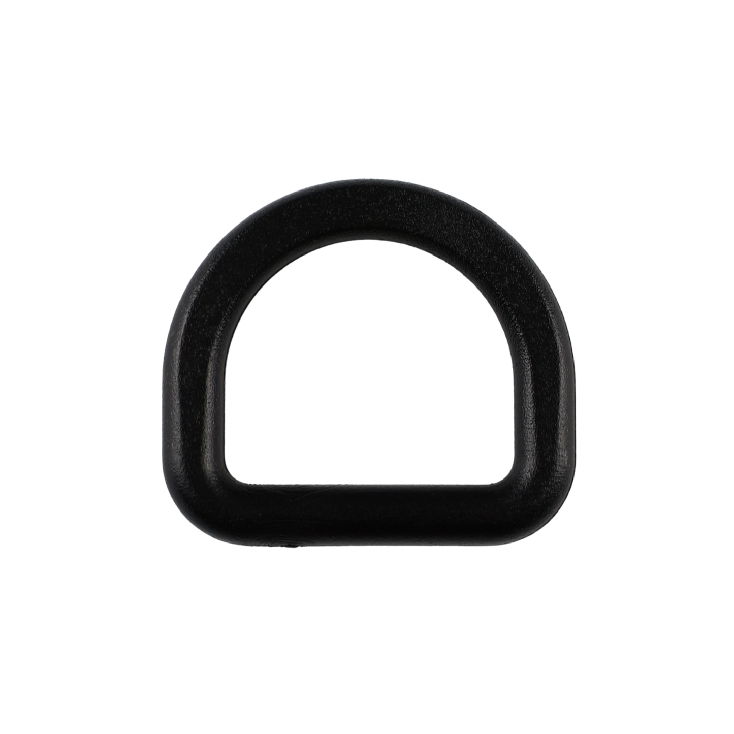 Półkole plastikowe - 20/18 mm czarne 1 szt.