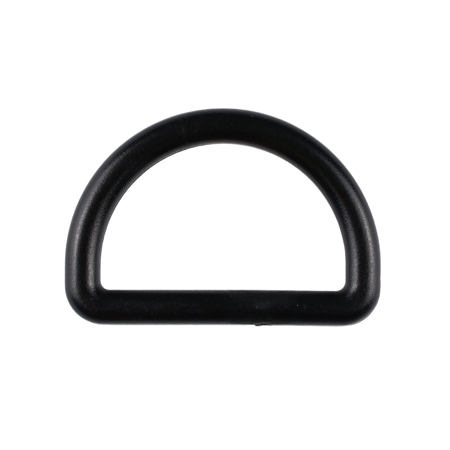 Półkole plastikowe - 20/12 mm czarne 1 szt.