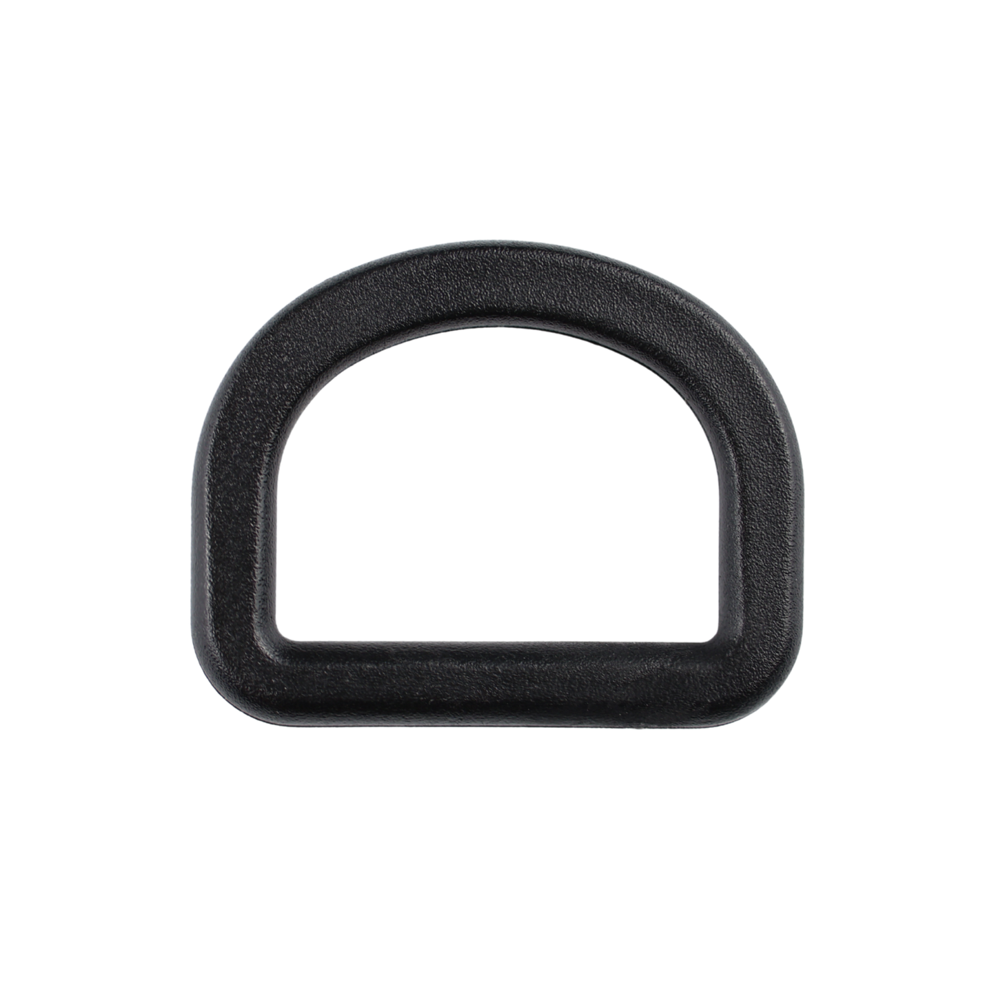 Półkole plastikowe - 25/18 mm czarne 1 szt.