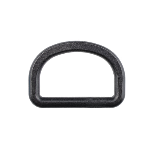 Półkole plastikowe - 32/19 mm czarne 1 szt.