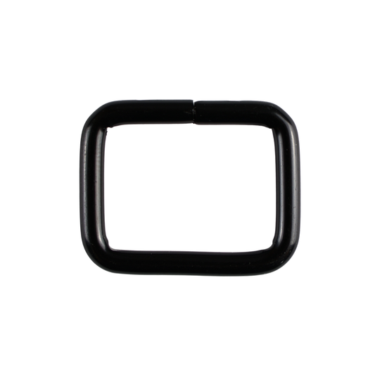 Ramka metalowa - 20/15/3 mm czarny mat 1 szt.