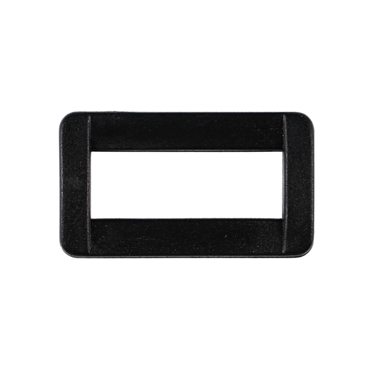 Ramka plastikowa - 25/9 mm czarna 1 szt.