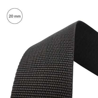Taśma nośna - polipropylenowa 20 mm/1 m czarna