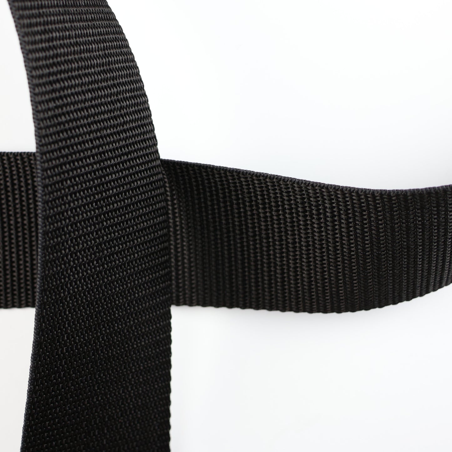 Polypropylene webbing - 20 mm/1 m black